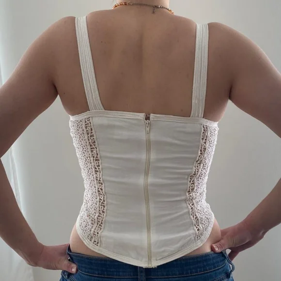 1980s Ritmo Di Perla Corset Top - Picture 2 of 13